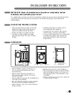 Preview for 9 page of LG DLE1310W Manual