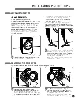 Preview for 11 page of LG DLE1310W Manual