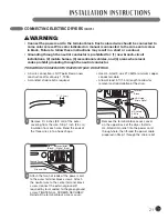 Preview for 21 page of LG DLE1310W Manual