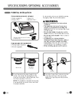 Предварительный просмотр 38 страницы LG DLE2020L User'S Manual & Installation Instructions