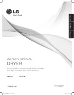 Предварительный просмотр 1 страницы LG DLE2140 Series Owner'S Manual