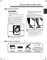 Предварительный просмотр 11 страницы LG DLE2140 Series Owner'S Manual