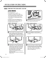 Предварительный просмотр 14 страницы LG DLE2140 Series Owner'S Manual