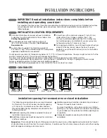 Предварительный просмотр 9 страницы LG DLE2140W Owner'S Manual