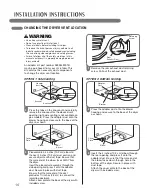 Предварительный просмотр 14 страницы LG DLE2140W Owner'S Manual