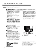 Предварительный просмотр 18 страницы LG DLE2140W Owner'S Manual