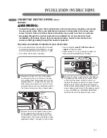 Предварительный просмотр 21 страницы LG DLE2140W Owner'S Manual