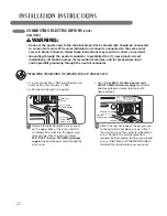 Предварительный просмотр 22 страницы LG DLE2140W Owner'S Manual