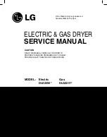 Предварительный просмотр 1 страницы LG DLE2250 Series Service Manual