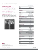 Preview for 2 page of LG DLE2301 Specifications