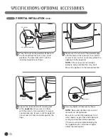 Предварительный просмотр 38 страницы LG DLE2301R User'S Manual & Installation Instructions