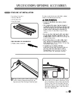 Предварительный просмотр 39 страницы LG DLE2301R User'S Manual & Installation Instructions