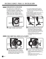 Предварительный просмотр 54 страницы LG DLE2301R User'S Manual & Installation Instructions