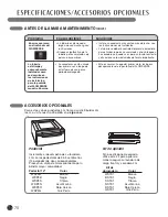 Предварительный просмотр 78 страницы LG DLE2301R User'S Manual & Installation Instructions