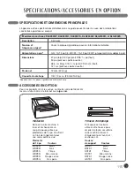 Предварительный просмотр 115 страницы LG DLE2301R User'S Manual & Installation Instructions