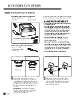 Предварительный просмотр 116 страницы LG DLE2301R User'S Manual & Installation Instructions