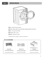 Предварительный просмотр 3 страницы LG DLE2516 Owner'S Manual