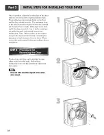 Предварительный просмотр 10 страницы LG DLE2516 Owner'S Manual