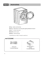 Предварительный просмотр 8 страницы LG DLE2516W Owner'S Manual