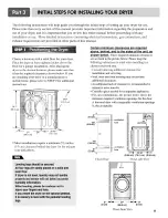 Предварительный просмотр 9 страницы LG DLE2516W Owner'S Manual