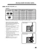 Предварительный просмотр 17 страницы LG DLE2601 User'S Manual And Installation Instructions