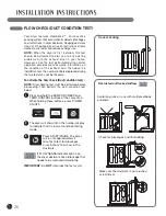 Предварительный просмотр 26 страницы LG DLE2601 User'S Manual And Installation Instructions