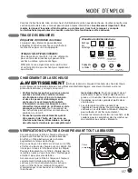 Предварительный просмотр 107 страницы LG DLE2601 User'S Manual And Installation Instructions