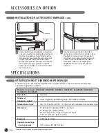 Предварительный просмотр 122 страницы LG DLE2601 User'S Manual And Installation Instructions