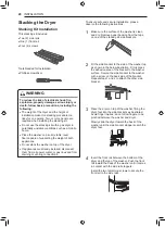 Предварительный просмотр 20 страницы LG DLE3 0 Series Owner'S Manual