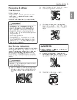 Предварительный просмотр 15 страницы LG DLE3180 serirs Owner'S Manual