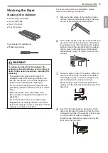 Предварительный просмотр 17 страницы LG DLE3460 Series Owner'S Manual