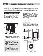 Предварительный просмотр 11 страницы LG DLE3733 Owner'S Manual