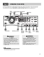 Предварительный просмотр 27 страницы LG DLE3733 Owner'S Manual