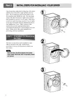 Предварительный просмотр 9 страницы LG DLE3777W Owner'S Manual