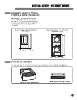 Предварительный просмотр 11 страницы LG DLE5955S User'S Manual & Installation Instructions