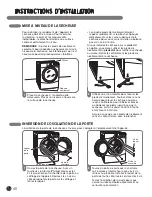 Предварительный просмотр 48 страницы LG DLE5955S User'S Manual & Installation Instructions