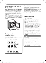 Preview for 29 page of LG DLE7100 Series Owner'S Manual