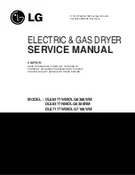 Предварительный просмотр 1 страницы LG DLE7177WM Service Manual