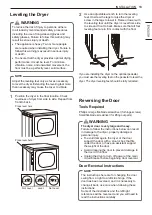 Preview for 13 page of LG DLE7300 E Series Owner'S Manual