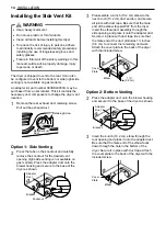 Предварительный просмотр 14 страницы LG DLE7300VE Owner'S Manual