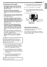 Предварительный просмотр 19 страницы LG DLE7300VE Owner'S Manual