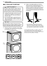 Предварительный просмотр 62 страницы LG DLE7300VE Owner'S Manual