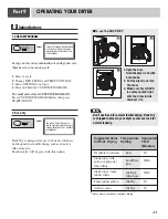 Preview for 23 page of LG DLE8377CM Owner'S Manual