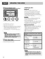 Preview for 26 page of LG DLE8377CM Owner'S Manual