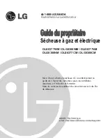 Preview for 32 page of LG DLE8377CM Owner'S Manual