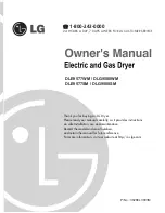 Предварительный просмотр 3 страницы LG DLE9577SM Owner'S Manual