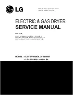 LG DLE9577SM Service Manual preview
