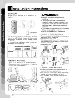 Предварительный просмотр 8 страницы LG DLEC855R Owner'S Manual