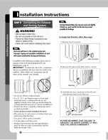 Предварительный просмотр 6 страницы LG DLEV833W Owner'S Manual