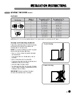 Preview for 15 page of LG DLEX0001 User'S Manual & Installation Instructions